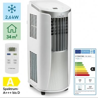 Mobile air conditioner Trotec PAC 2010 E 10