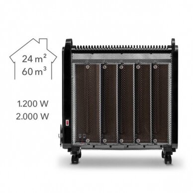 2 in 1 šildytuvas Trotec TCH 2050 E 2