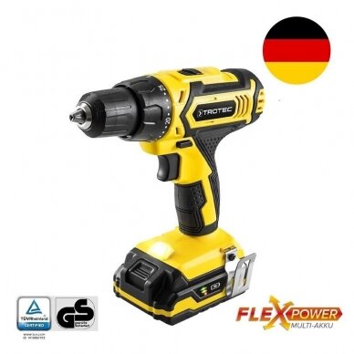 Cordless screwdriver - drill Trotec PSCS 11-20V