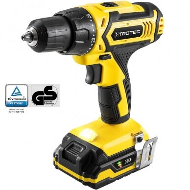 Cordless screwdriver - drill Trotec PSCS 11-20V 1