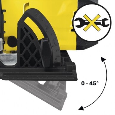 Akumuliatorinis rankinis diskinis pjūklas Trotec PCSS 10-20 V 12