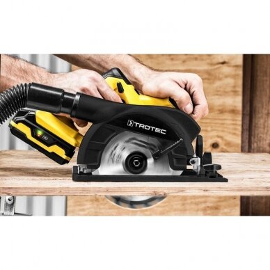 Cordless manual circular saw Trotec PCSS 10-20 V 14