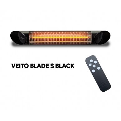 Carbon fiber infrared heater Veito BLADE S with stand 1