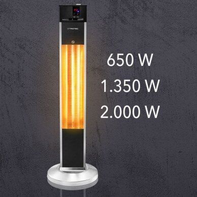 Carbon fiber infrared heater Trotec IRS 2000 E 2