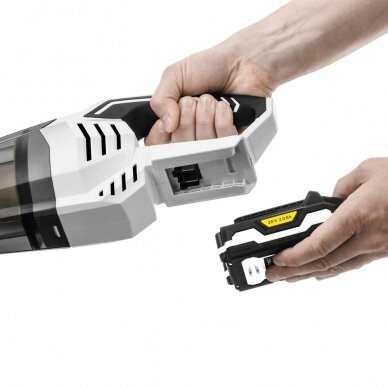 Cordless hand-held vacuum cleaner Trotec VC 10-20V (Kopija) 6