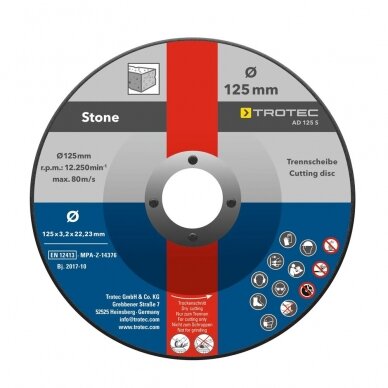 Set of cutting and grinding discs Trotec 2