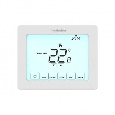 Elektroninis programuojamas termostatas (termoreguliatorius) Heatmiser Touch V2