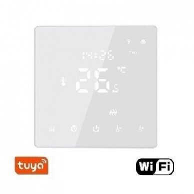 Grindinio šildymo tinklelis Wellmo MAT + programuojamas termostatas Feelspot WTH22.16 NEW WiFi 2