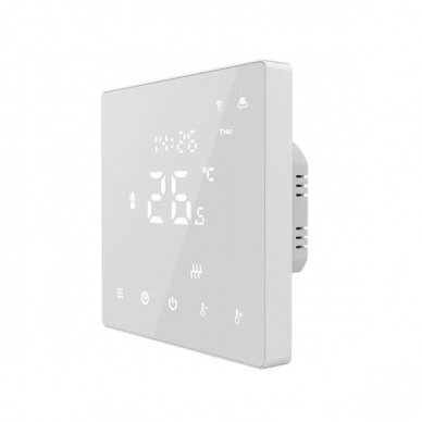 Grindinio šildymo tinklelis Wellmo MAT + programuojamas termostatas Feelspot WTH22.16 NEW WiFi 3