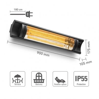 Halogen infrared heater Trotec IR 2005 5