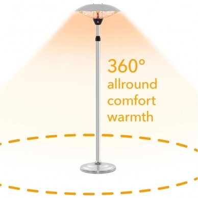 Halogen infrared heater Trotec IRS 2020 5