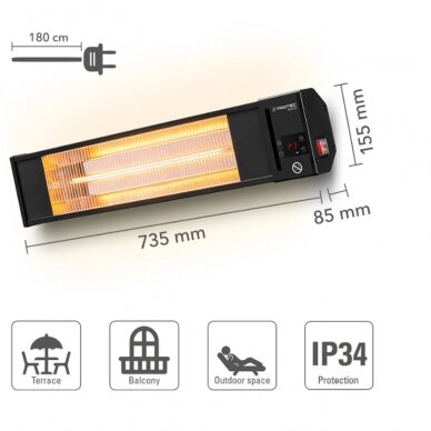 Infrared heater Trotec IR 2010 S 3