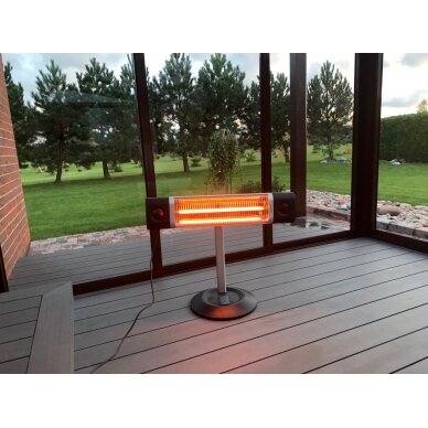 Infrared heater Veito CH1800 RE, black 3