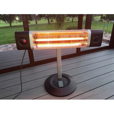 Infrared heater Veito CH1800 RE, white 4