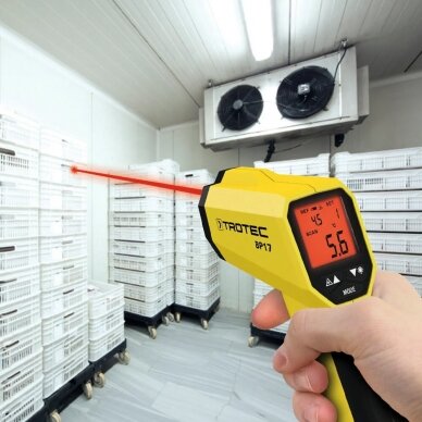 Infrared thermometer (pyrometer) Trotec BP17 9