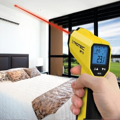 Infrared thermometer (pyrometer) Trotec BP17 11