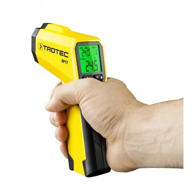 Infrared thermometer (pyrometer) Trotec BP17 1