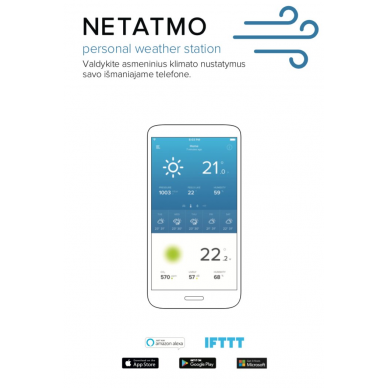 Išmanioji Smart Home stotelė Netatmo 2