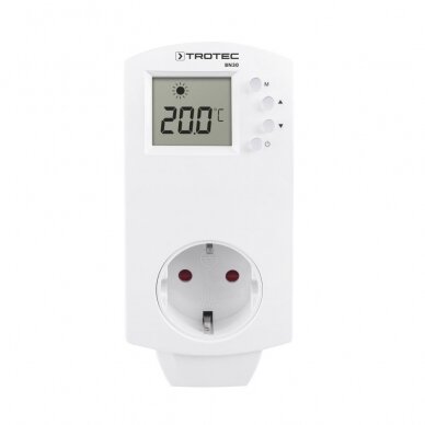 Plug-in non-programmable thermostat (thermoregulator) Trotec BN30 2