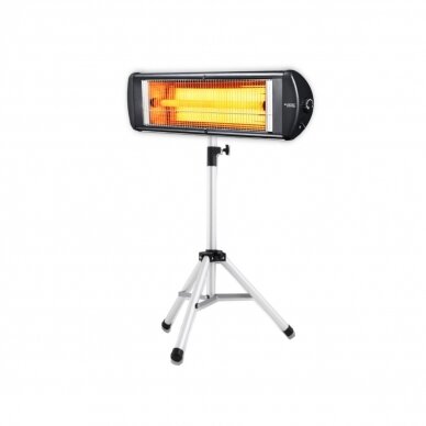 Quartz infrared heater Kumtel Ecoray EX-23 with stand 1