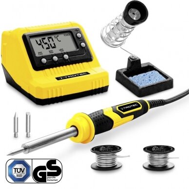 Soldering iron with digital soldering station Trotec PSIS 10-230V 1