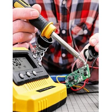 Soldering iron with digital soldering station Trotec PSIS 10-230V 9