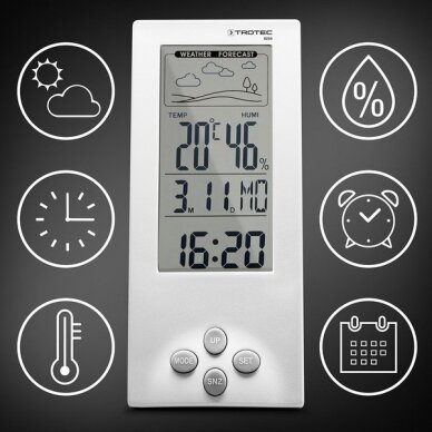 Meteorologinė stotelė Trotec BZ 06 5