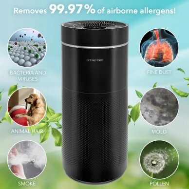 Air purifier Trotec AirgoClean 171 E with HEPA filter 6