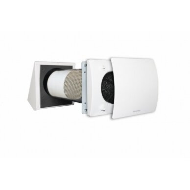 Wall mini recuperator Aerauliqa Quantum HR 150 1