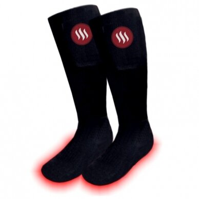 Heated socks Glovii GQ2, black 1