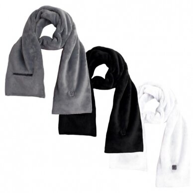 Warming scarf Glovii GA1, gray 6