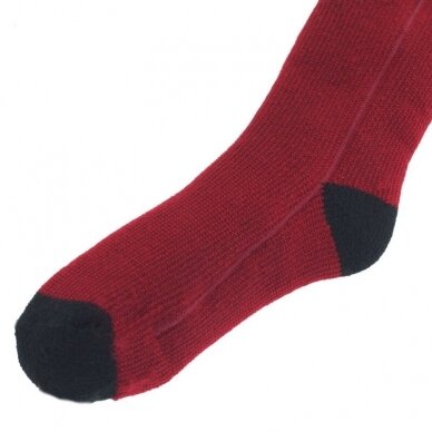 Heated socks Glovii GQ3, red 3