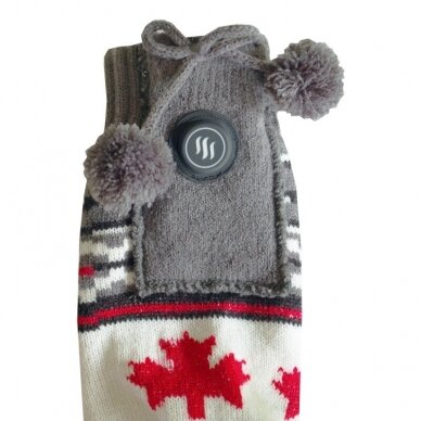 Heated slippers - socks Glovii GQ4 3