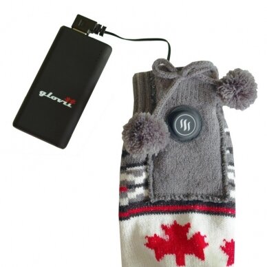 Heated slippers - socks Glovii GQ4 4