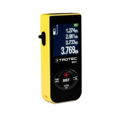 Digital laser distance meter Trotec BD11 2