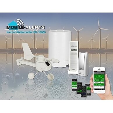 Set of network module, temperature/humidity, wind and rain sensors Technoline MA 10050 2