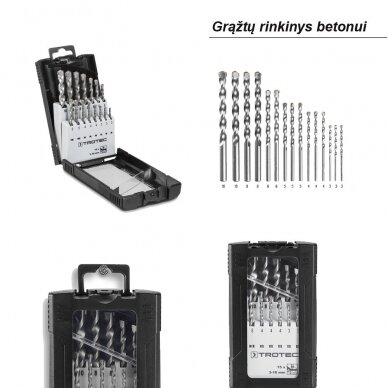 Trotec screwdriver-drill-screwdriver sets 5