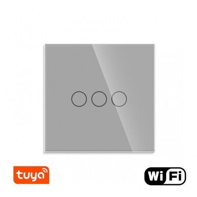 WiFi tripole sensor switch Feelspot, gray 600W